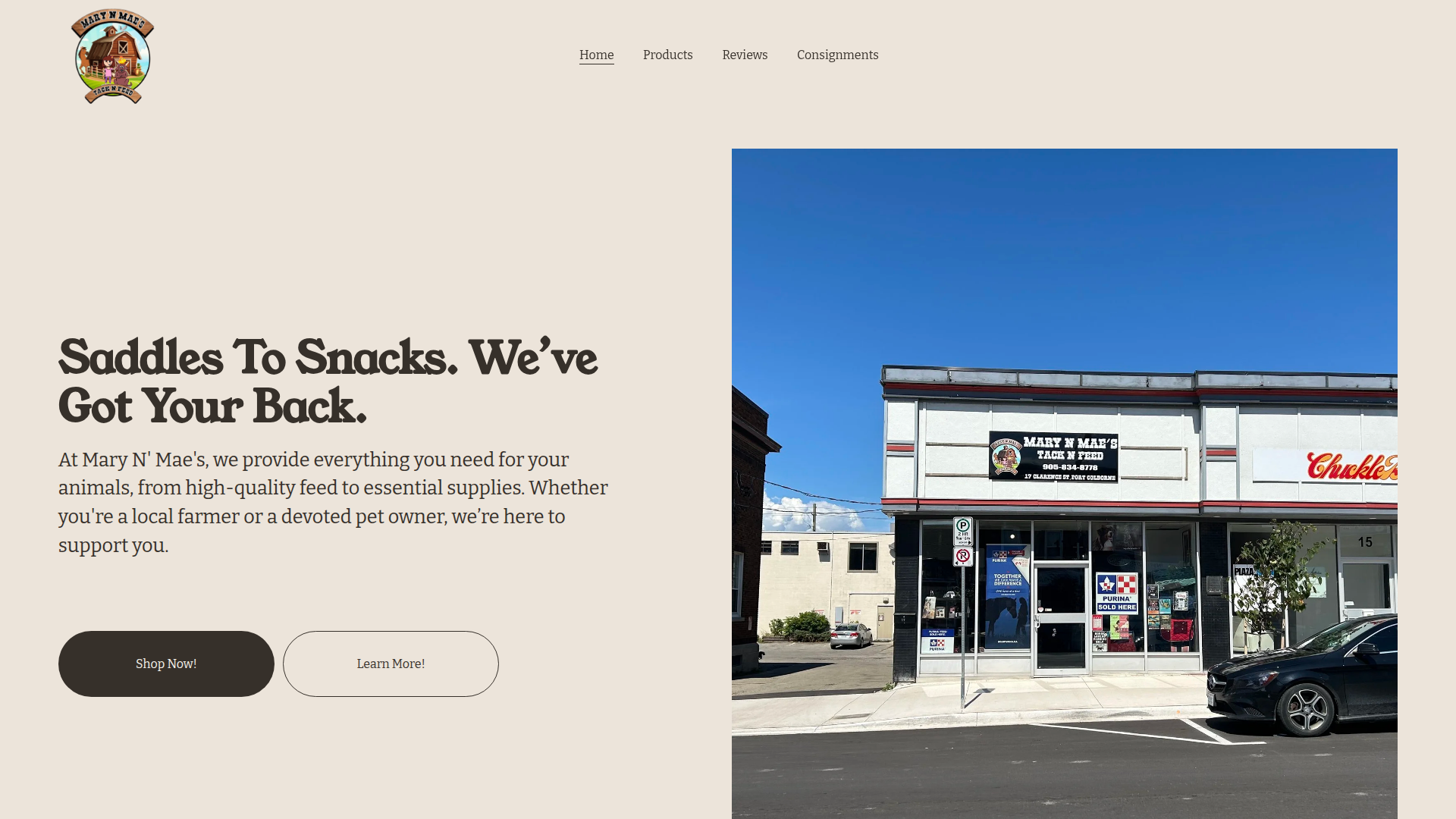 Mary N Mae's Tack N Feed